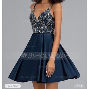 JJs House Dark Green Dress